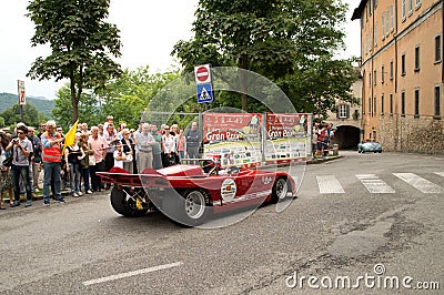 Bergamo Historic Grand Prix 2014 Editorial Stock Photo