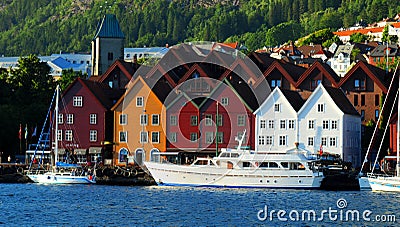 Bergen Norway Stock Photo