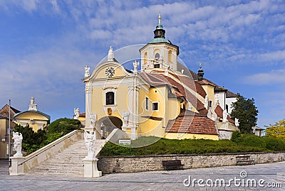Wonderful church - Bergkirche in Eisenstadt Burgenland, Austria Stock Photo