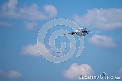 MOSCOW, RUSSIA - June 24, 2020: Russian Air Force A-50. Editorial Stock Photo