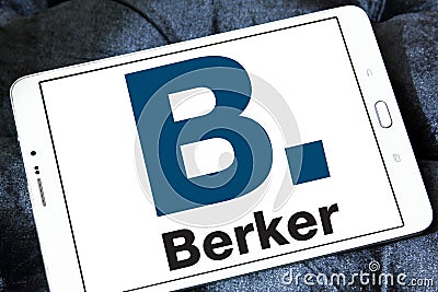 Berker company logo Editorial Stock Photo