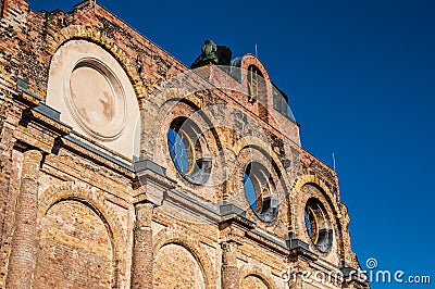 Berlin Anhalter Bahnhof Stock Photo