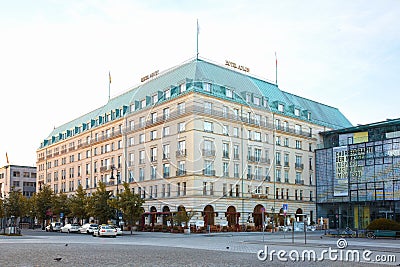 Hotel Adlon Kempinsky in Berlin Editorial Stock Photo