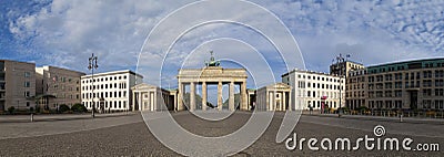 Berlin Brandenburger gate Editorial Stock Photo