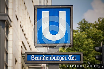 Germany, Berlin, Brandenburger Tor Stock Photo