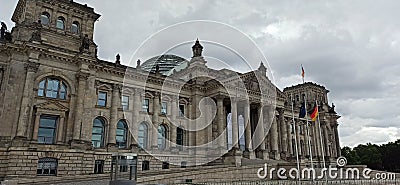 The Berlin Bundestag Stock Photo