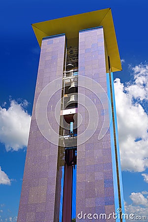 Berlin carillon in Tiergarten Stock Photo