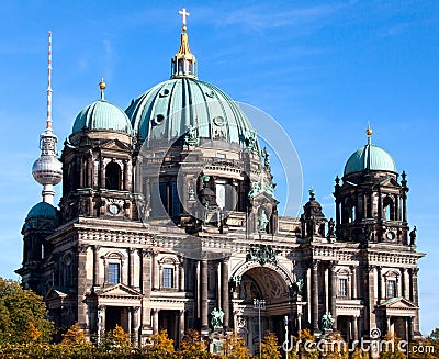 Berlin Cathedral Stock Photo