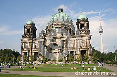 Berlin Cathedral Editorial Stock Photo