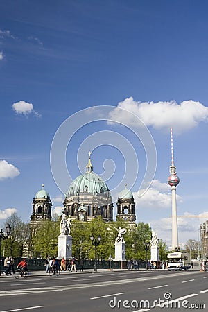 Berlin Cathedral Editorial Stock Photo