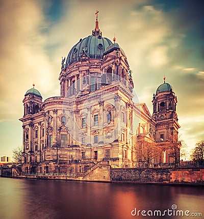 Berlin Cathedral (Berliner Dom) Stock Photo