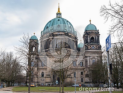 Berlin Cathedral / Berliner Dom, on Museum Island, Mitte, Berlin. Germany Editorial Stock Photo