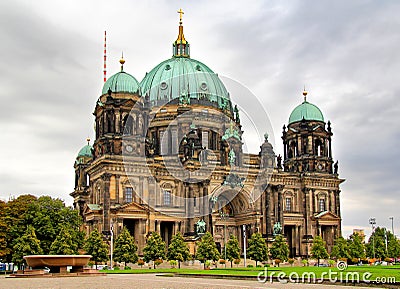 Berlin Cathedral Stock Photo