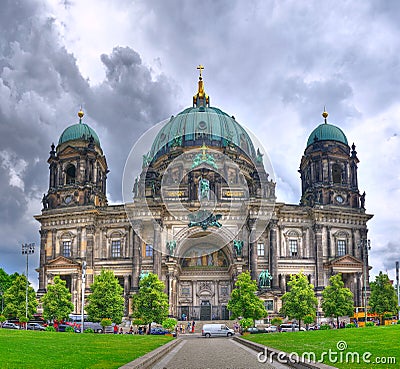 Berlin Cathedral, Germany Editorial Stock Photo