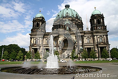 Berlin Cathedral Stock Photo