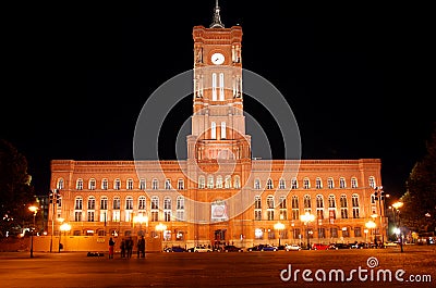 Berlin city hall Stock Photo