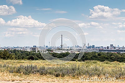 Berlin cityscape Stock Photo