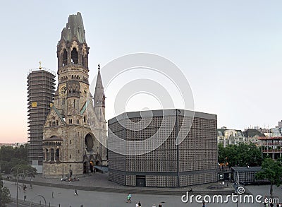 Berlin evening Editorial Stock Photo