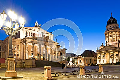 Berlin gendarmenmarkt Stock Photo