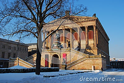 Berlin, Germany. Alte Nationalgalerie Stock Photo