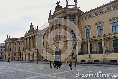 Berlin - Alte Bibliothek Editorial Stock Photo