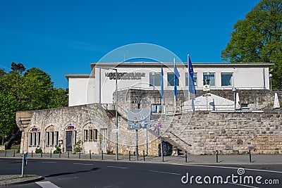 Building containing the youth sport association of Berlin Editorial Stock Photo