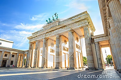 Brandenburg Gate - Berlin - Germany Stock Photo