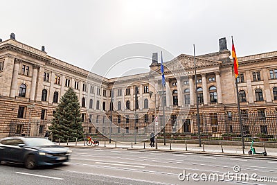 Bundesrat, the German Federal Council building in Leipziger Strasse, Berlin, Germany Editorial Stock Photo