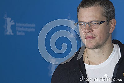 Matt Damon Editorial Stock Photo