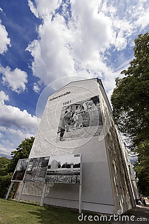 Berlin Wall Memorial Acker Strasse Editorial Stock Photo