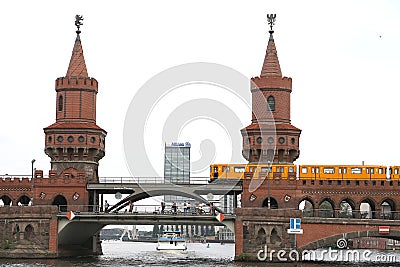 Berlin, Germany, 13 June 2018. The two-level Editorial Stock Photo