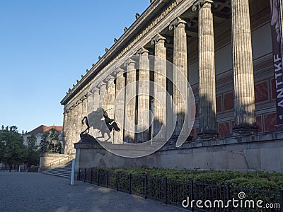 Berlin Alte Nationalgalerie Editorial Stock Photo