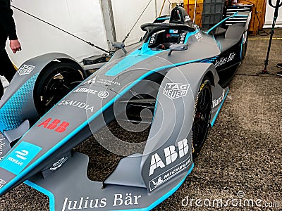 Julius Baer Saudia race car Editorial Stock Photo