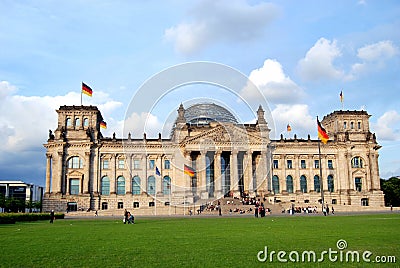 Berlin, Germany: The Reichstag Editorial Stock Photo