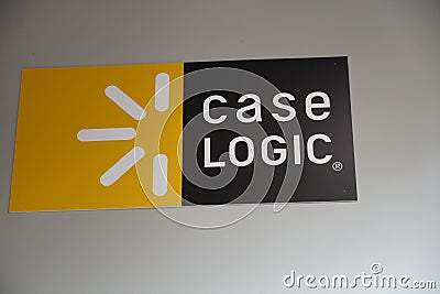 Case Logic banner Editorial Stock Photo