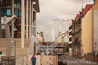 BERLIN, GERMANY - September 18, 2021: Charite the largest university hospitals in Europe. Editorial Stock Photo