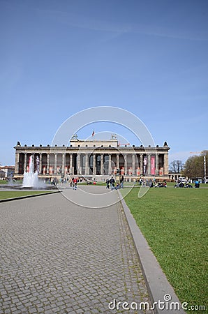 Berlin old museum Editorial Stock Photo