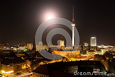 Berlin panorama Stock Photo