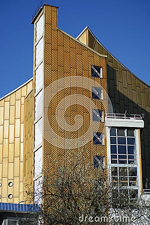 Berlin Philharmonic Orchestra building Stock Photo
