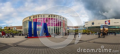 Berlin Radio Show in Messe, Germany Editorial Stock Photo