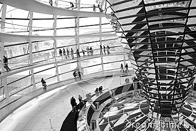 Berlin, Reichstag Editorial Stock Photo