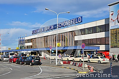 Berlin SchÃ¶nefeld Airport Editorial Stock Photo