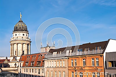 Berlin skyline Stock Photo