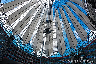 Berlin Sonycenter Editorial Stock Photo