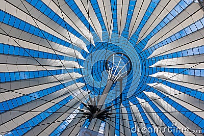 Berlin Sonycenter Editorial Stock Photo