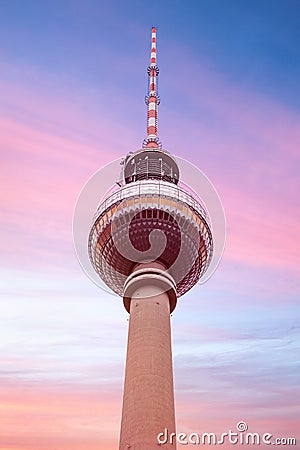 Berlin | TV Tower Stock Photo