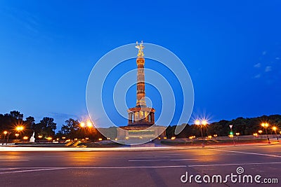 Siegessaule - Berlin Stock Photo