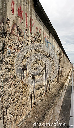 Berlin wall Stock Photo