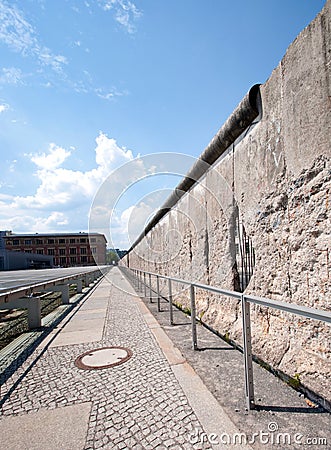 Berlin Wall Stock Photo