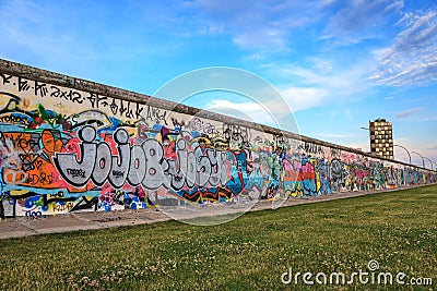 Berlin Wall - Germany Stock Photo